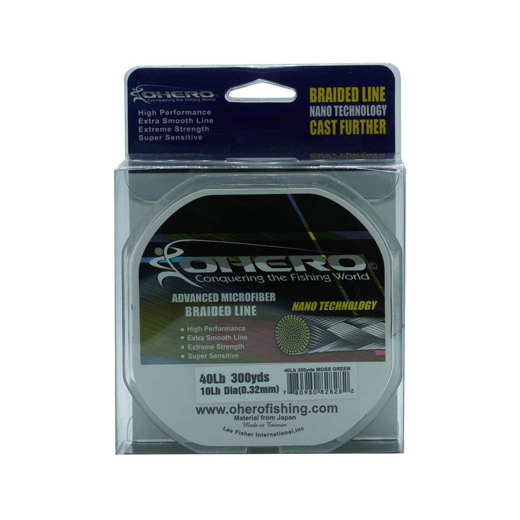 Ohero Advanced Microfiber Original Braid Fishing Line - Lee Fisher Sports 