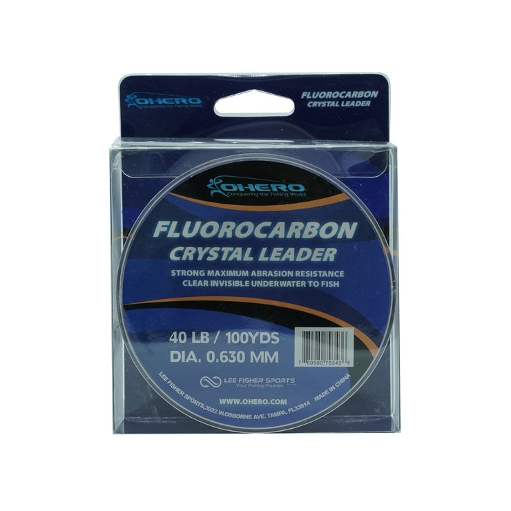 Ohero Fluorocarbon Crystal Leader - Lee Fisher Sports 