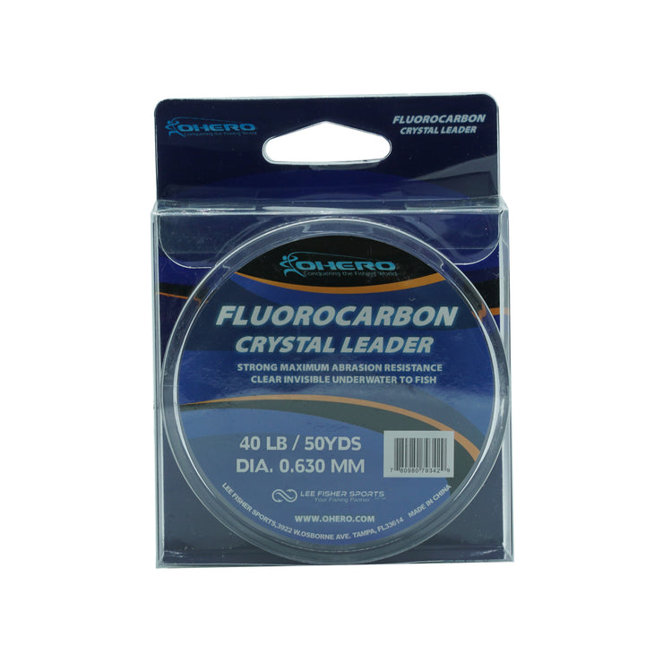 Ohero Fluorocarbon Crystal Leader - Lee Fisher Sports 