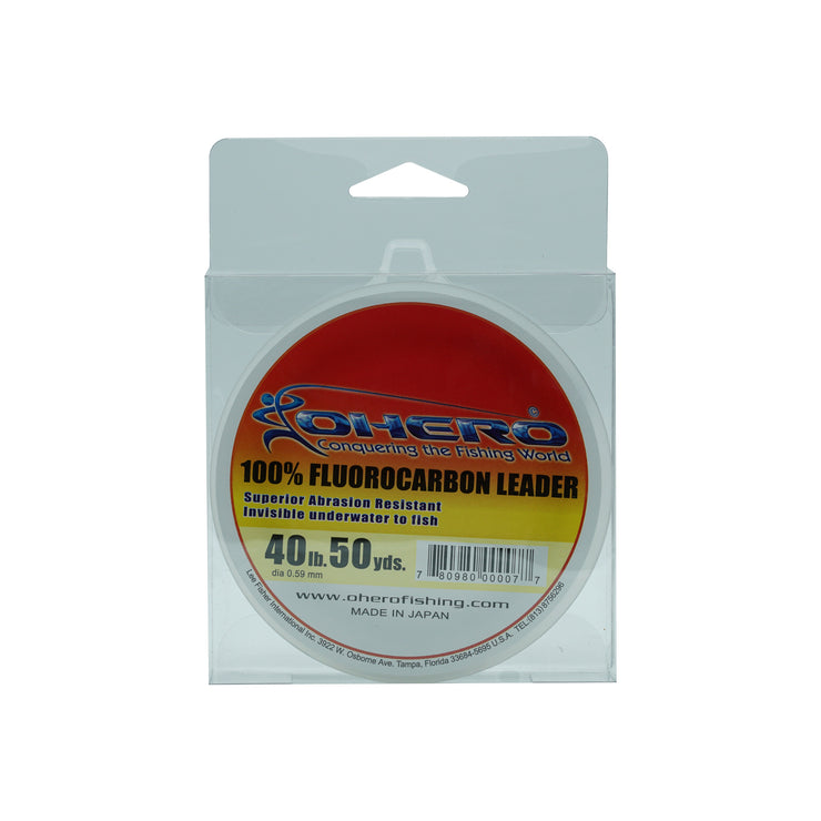 Ohero 100% Fluorocarbon Leader - Lee Fisher Sports 