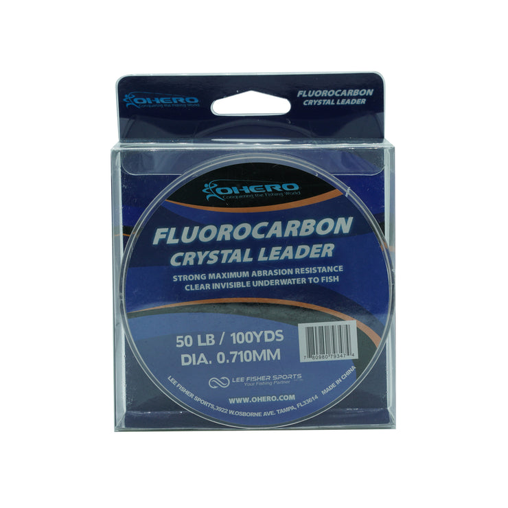 Ohero Fluorocarbon Crystal Leader - Lee Fisher Sports 