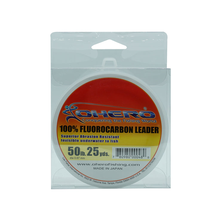 Ohero 100% Fluorocarbon Leader - Lee Fisher Sports 