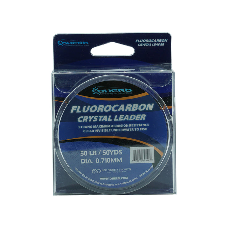 Ohero Fluorocarbon Crystal Leader - Lee Fisher Sports 