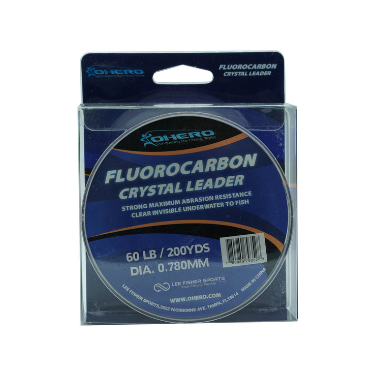 Ohero Fluorocarbon Crystal Leader - Lee Fisher Sports 