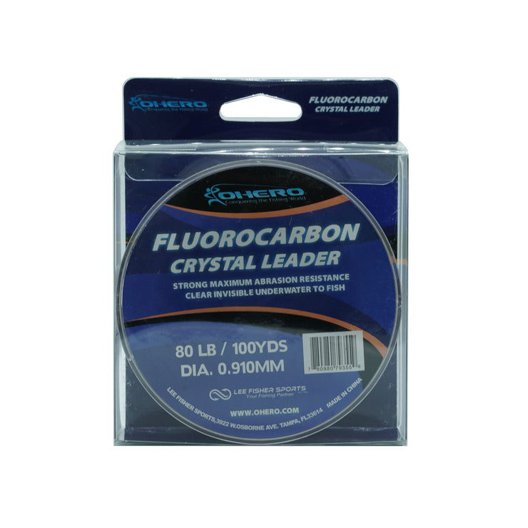 Ohero Fluorocarbon Crystal Leader - Lee Fisher Sports 