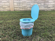 LEE FISHER SPORTS Portable Toilet- 5 gallon bucket with seat & cover