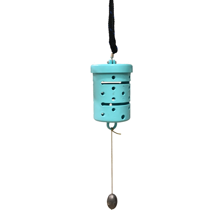 CHUM RING, a chum dispenser distributes cut bait, chum, scent to attract fish to your spot