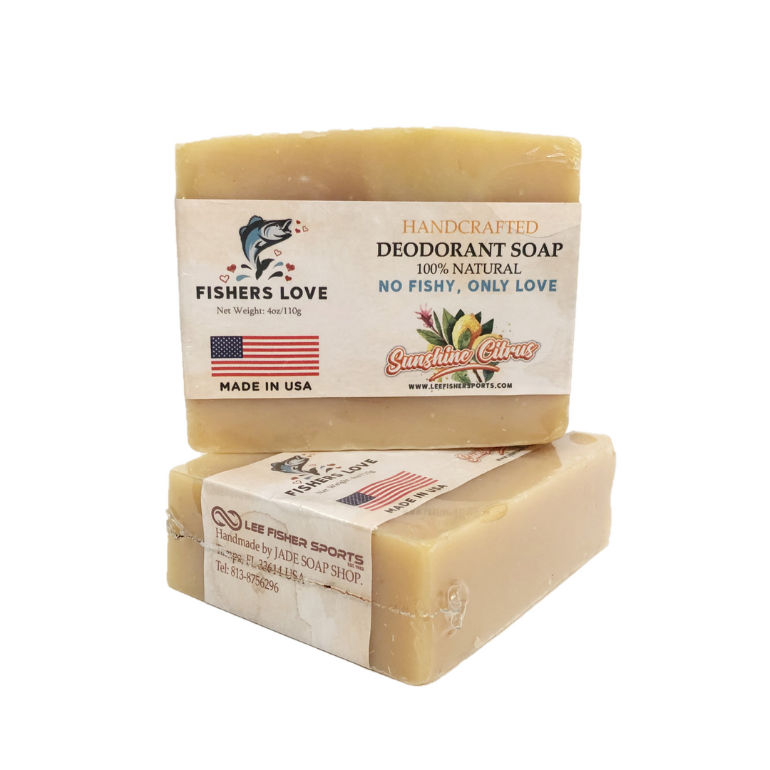 Anise & Tea Tree Soap, Fishing Gift For Men & Women - 1 (4oz) Natural Odor Fighting Hand Made Bar Soap In A Fun Gift Tin By Seattle Sundries
