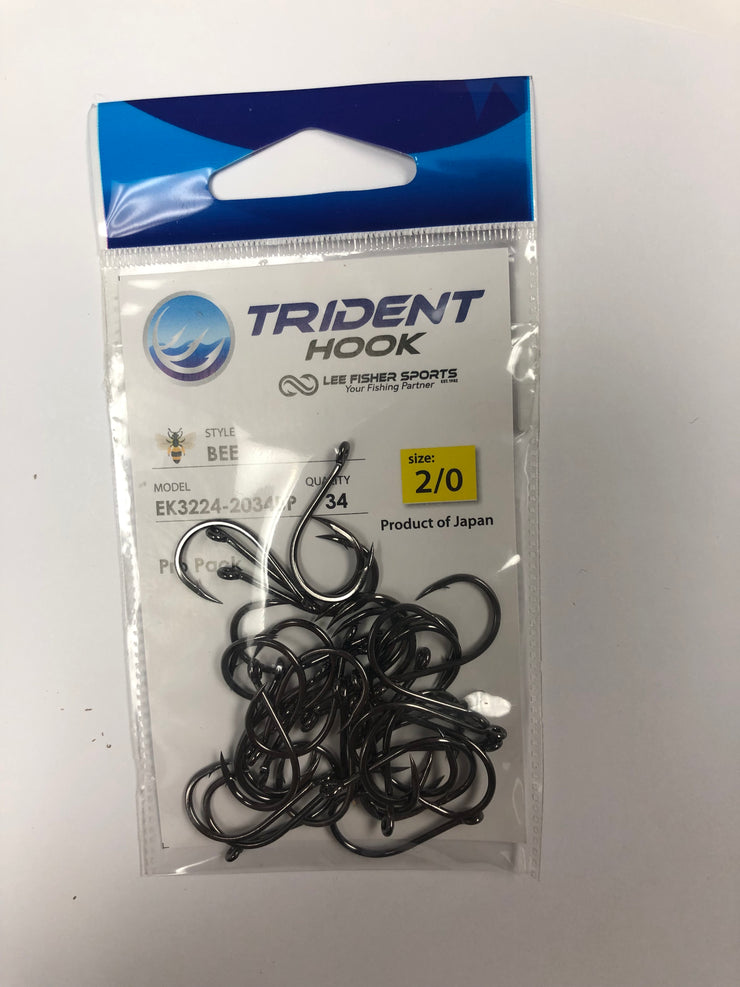 Trident Hook BEE Bait Hook EK Series PRO Pack – Lee Fisher Sports