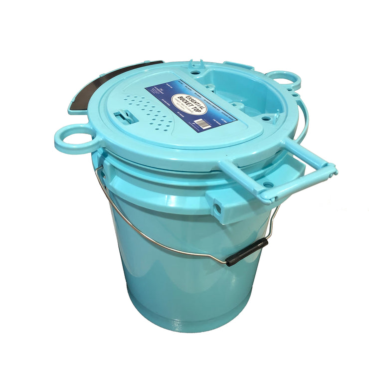 Lee Fisher Sports - 5 Gallon iSmart Bucket (Metal Handle) with Essential Top