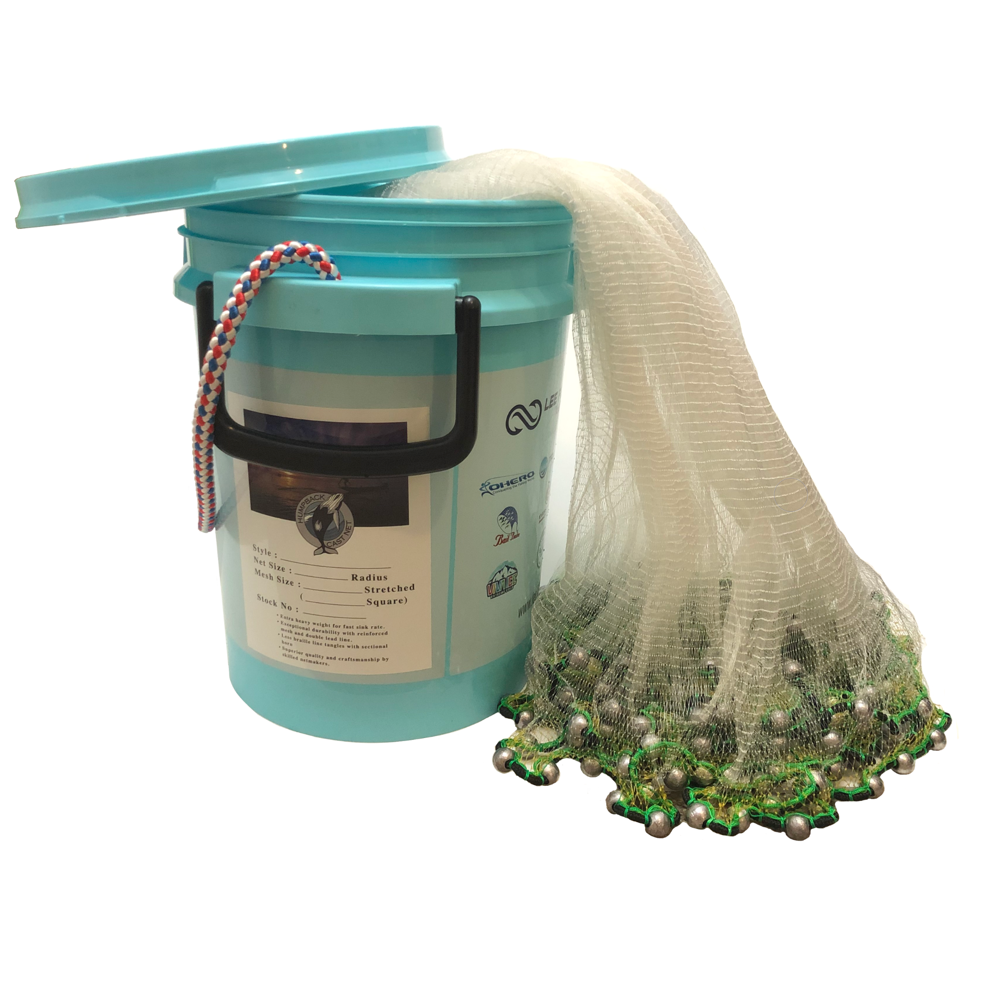 contact lee fisher nets Cast Nets- Jack Net 3/8" Sq Mesh The Joy Fish Floating Net is made with a super premium foam inside a strong textile around the rim of the hoop Landing Net-Rubber mesh landing net