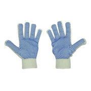 Joy Fish Blue Dot PVC Gloves - Lee Fisher Sports 
