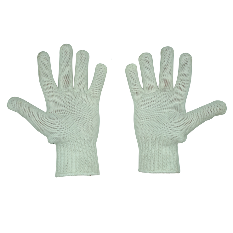 Joy Fish White Nylon/Polyester Gloves - Lee Fisher Sports 