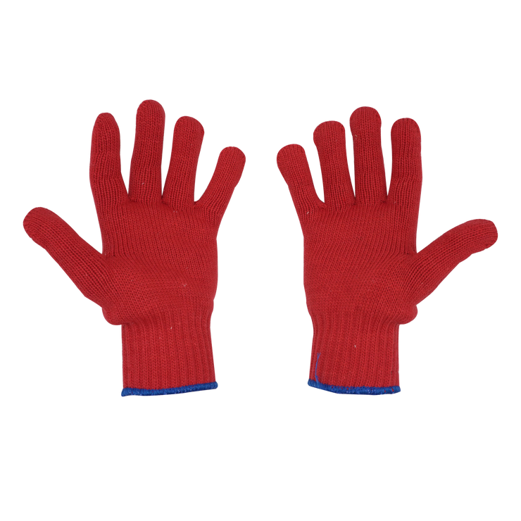 Joy Fish Red Nylon/Polyester Gloves - Lee Fisher Sports 