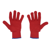 Joy Fish Red Nylon/Polyester Gloves - Lee Fisher Sports 