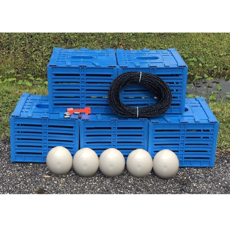 Joy Fish Plastic Stone Crab Traps Kit (Set of 5)-Unassembled – Lee Fisher  Sports