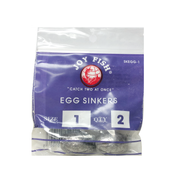 Joy Fish Egg Sinkers - Sold by Single Pack
