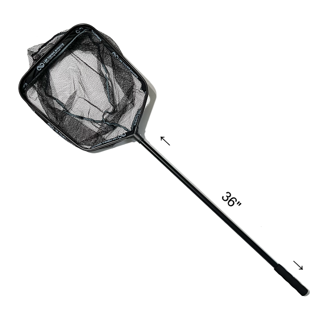 Floating Landing Net-16"x20" Hoop,14" deep, 30" Handle, JF-28 Float
