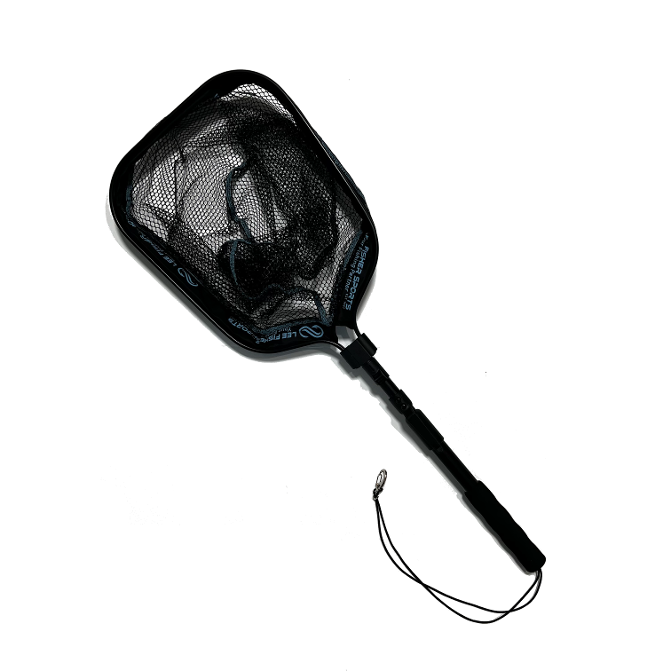 Floating Foldable Landing Net-12"x16" Hoop,12" deep, 12-22" Telescope Handle, JF-31FL-Float