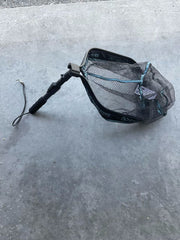 Floating Foldable Landing Net-12"x16" Hoop,12" deep, 12-22" Telescope Handle, JF-31FL-Float