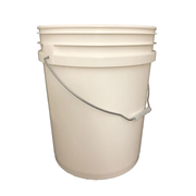 Lee Fisher Sports Bucket Lee Fisher Sports Bucket - Metal Handle without Lid, White