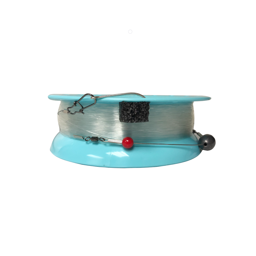 best yoyo fishing reel Hand Reel Cuban Yo-Yo with hook keeper-Pre-Rigged line & Hook